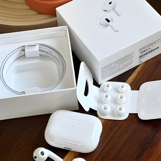 Apple Air Pods 2 Pro - Bluetooth 5.0 Wireless Earbuds with Active Noise Cancellation, Volume Control & Premium Sound Quality