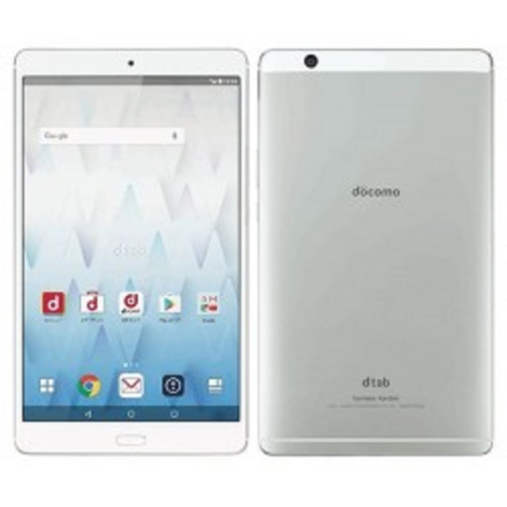 Huawei D Tab Compact Docomo D-02K 32 GB Storage 3 GB RAM Kirin 659 8.0″Display 13MP Camera Tablet PC - With Free Charger