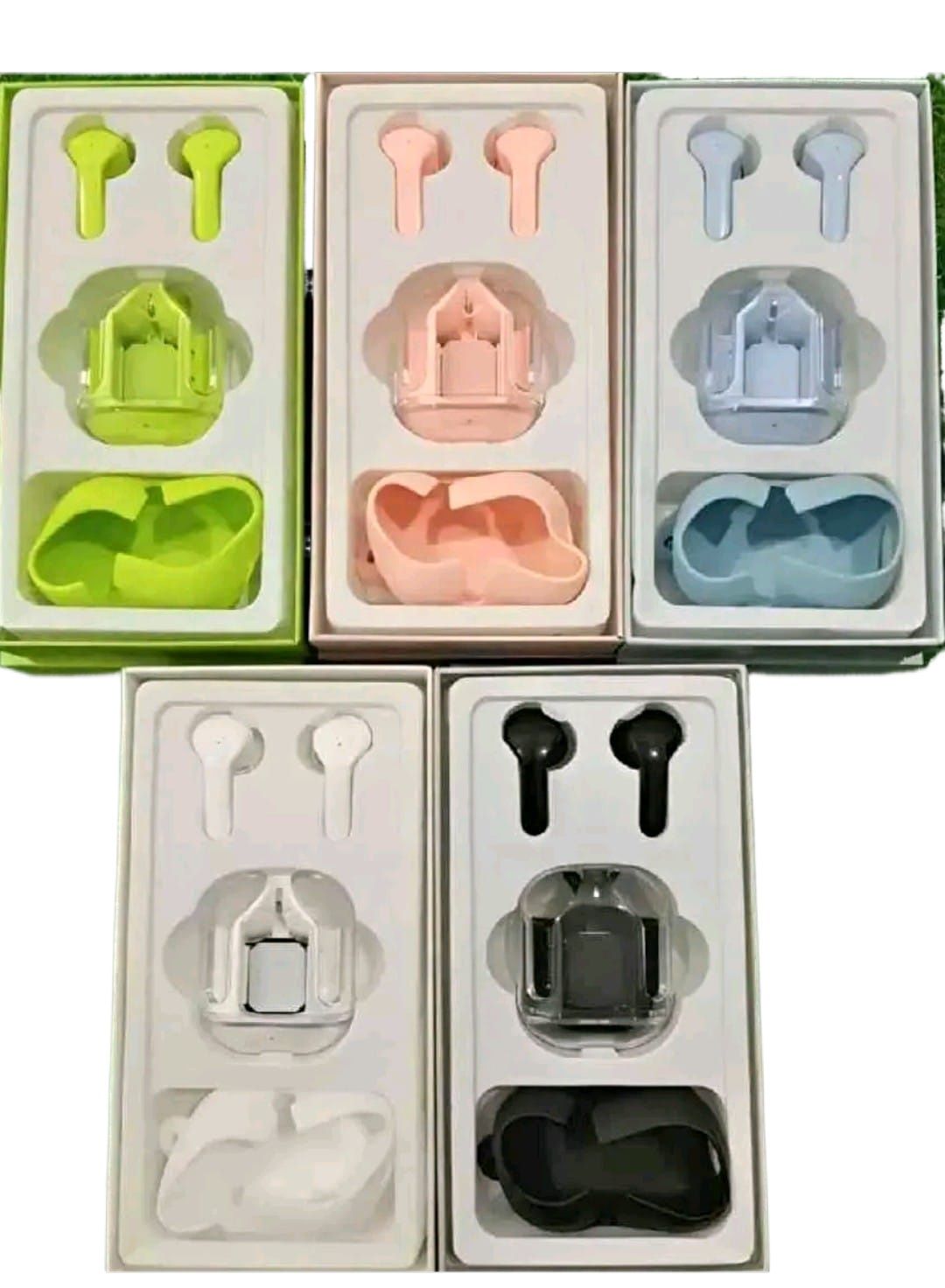 Air31 Transparent TWS Bluetooth Earbuds – Deep Bass & Battery Display