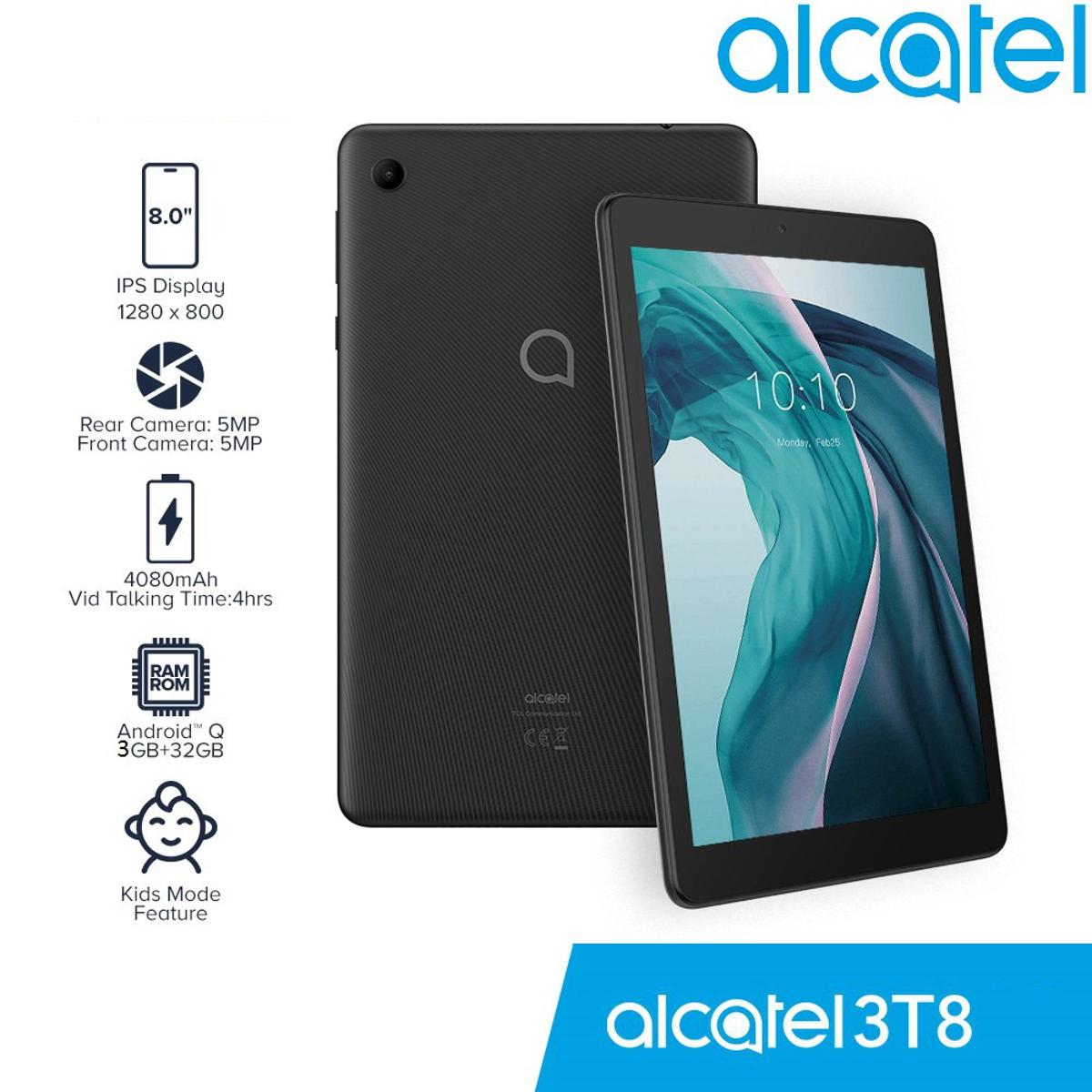 Alcatel 2/32 (9029) - 8" IPS LCD, Android 8.1, 2GB RAM, 32GB ROM, 4080mAh Battery With Free Charger