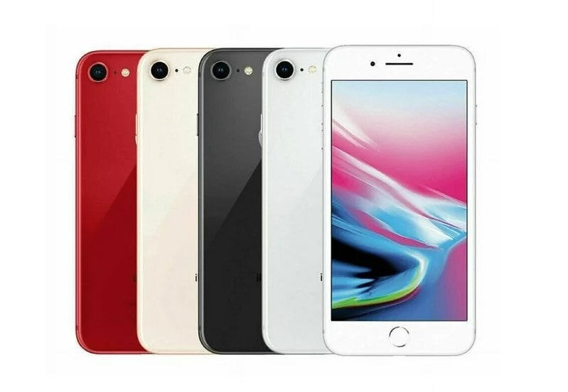 iPhone 8 (64GB) – Red & Black | With Free Charger | MA-TECH