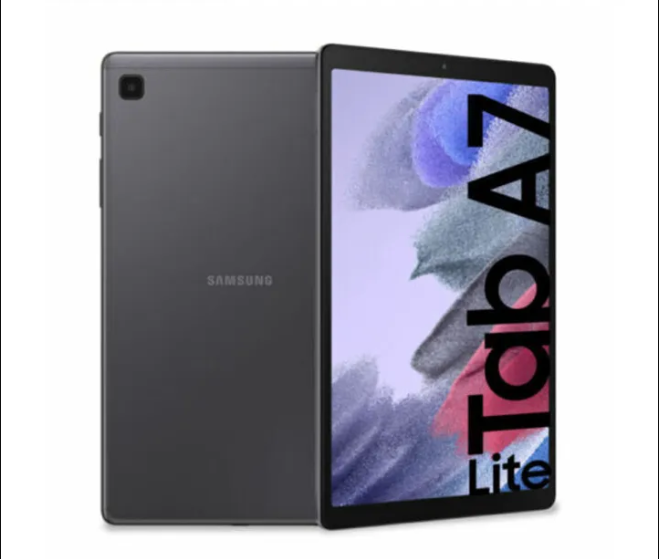 Samsung Galaxy Tab A7 Lite 8.7” Gray (3GB/32GB, Model SM-T220) -  with Free Charger & Cable