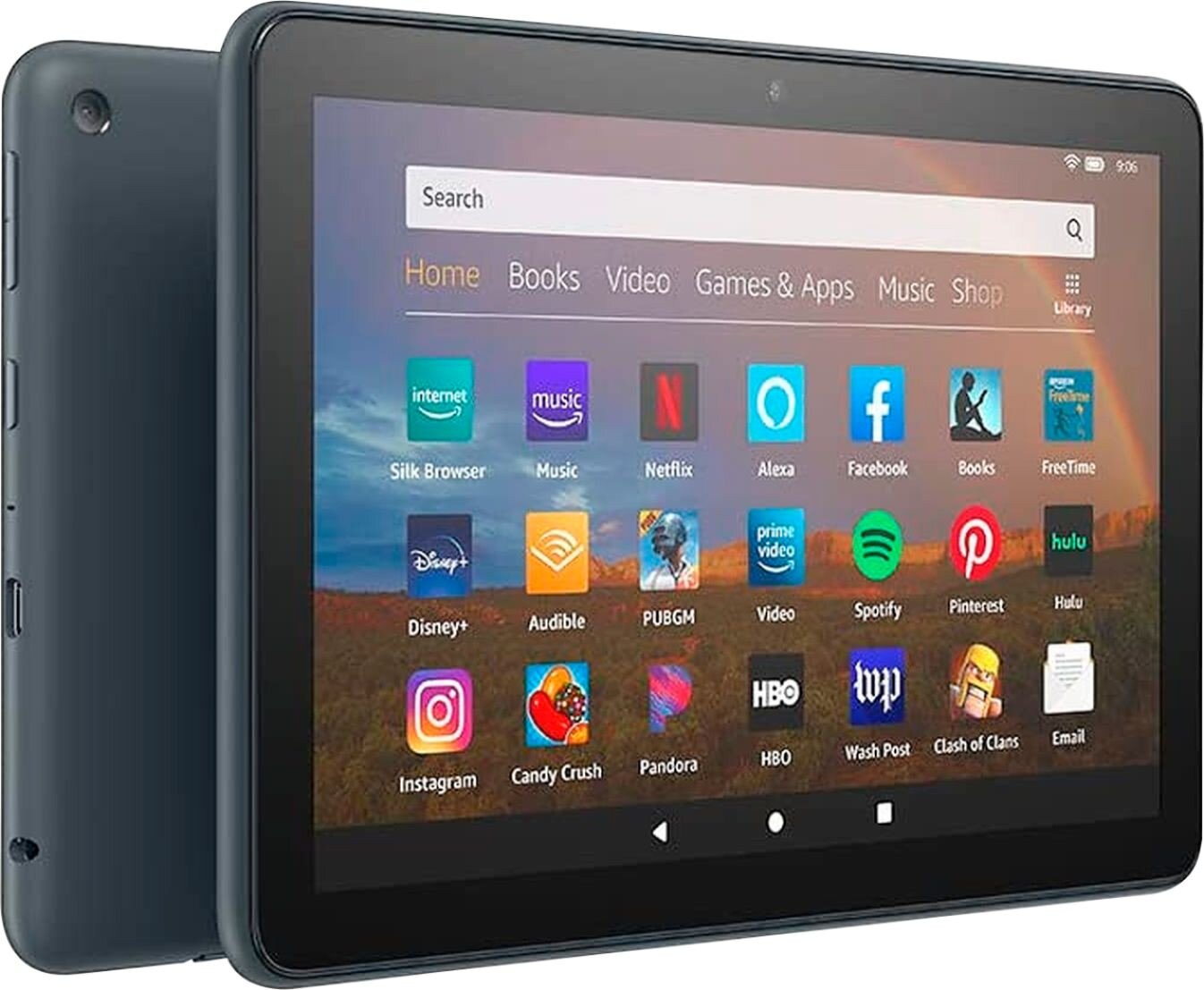 Amazon Fire HD 8 12th Generation (2022) | 32 GB Storage | 2 GB RAM | Hexa-core (6x2.0 GHz Cortex-A55)| 8" HD| 2 MP front and 2 MP rear-facing cameras with 1080p HD video recording