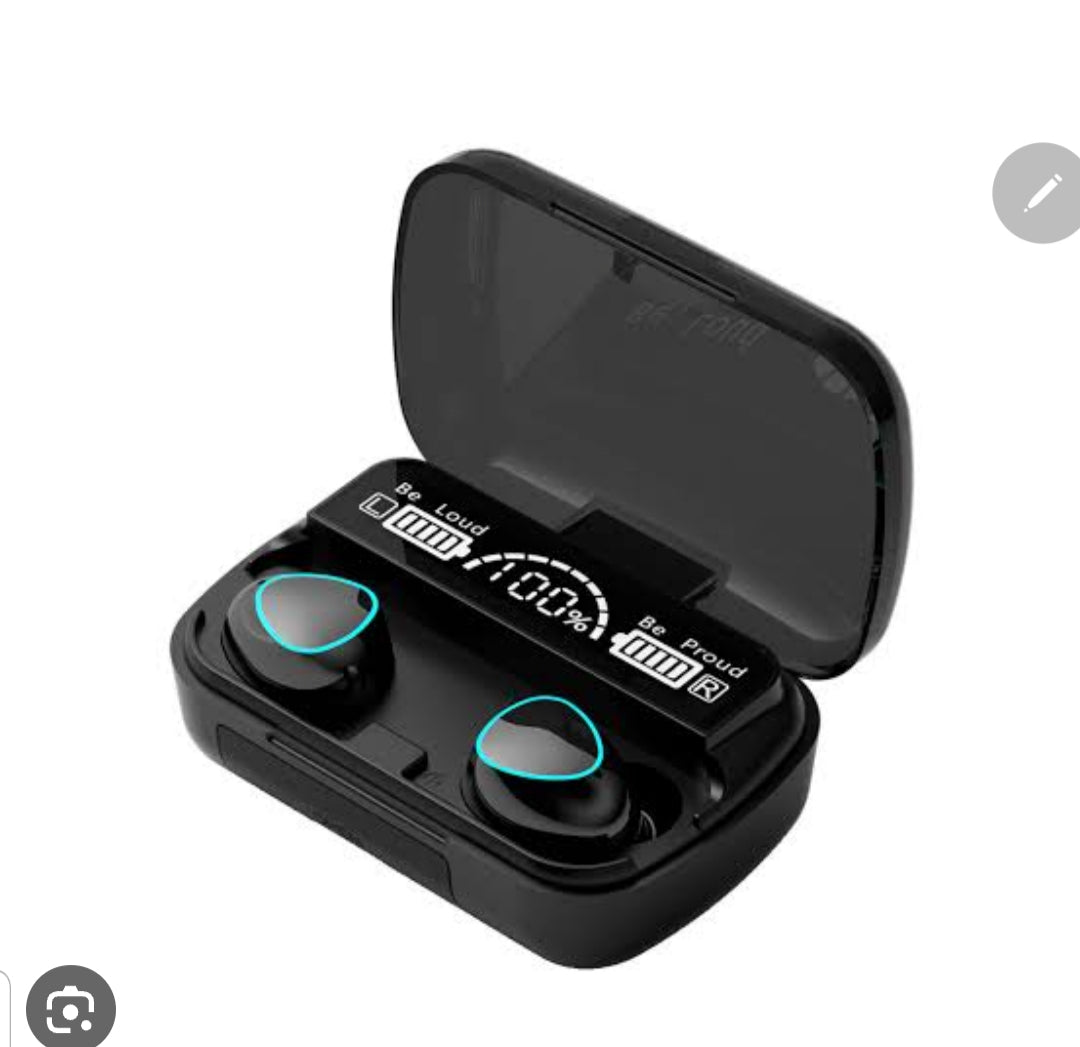 Branded M10 Buds Wireless Buds Bluetooth EarBuds Earphone Style Airdots Stereo Earphones bluetooth ear phone Ear Buds AIrdots Premium Quality