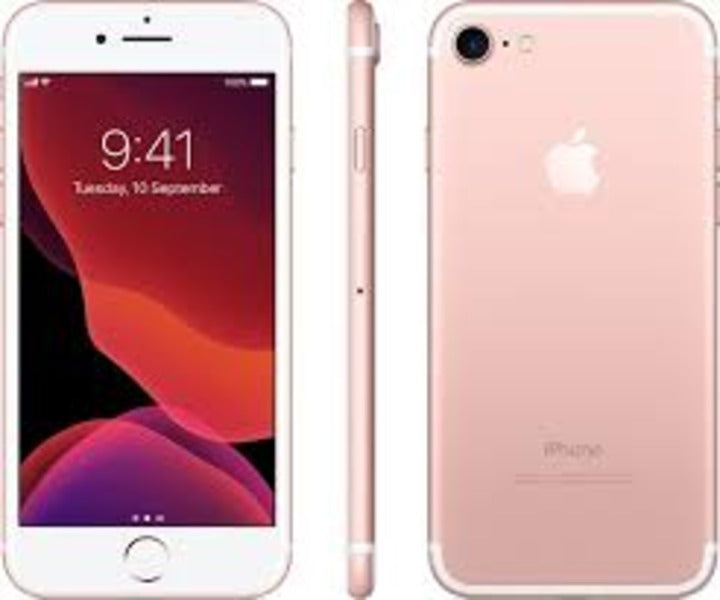 "Apple iPhone 7 Non PTA  128GB/ 32GB Factory Unlocked (Rose Gold) – Like New 10/10 condition with free charger